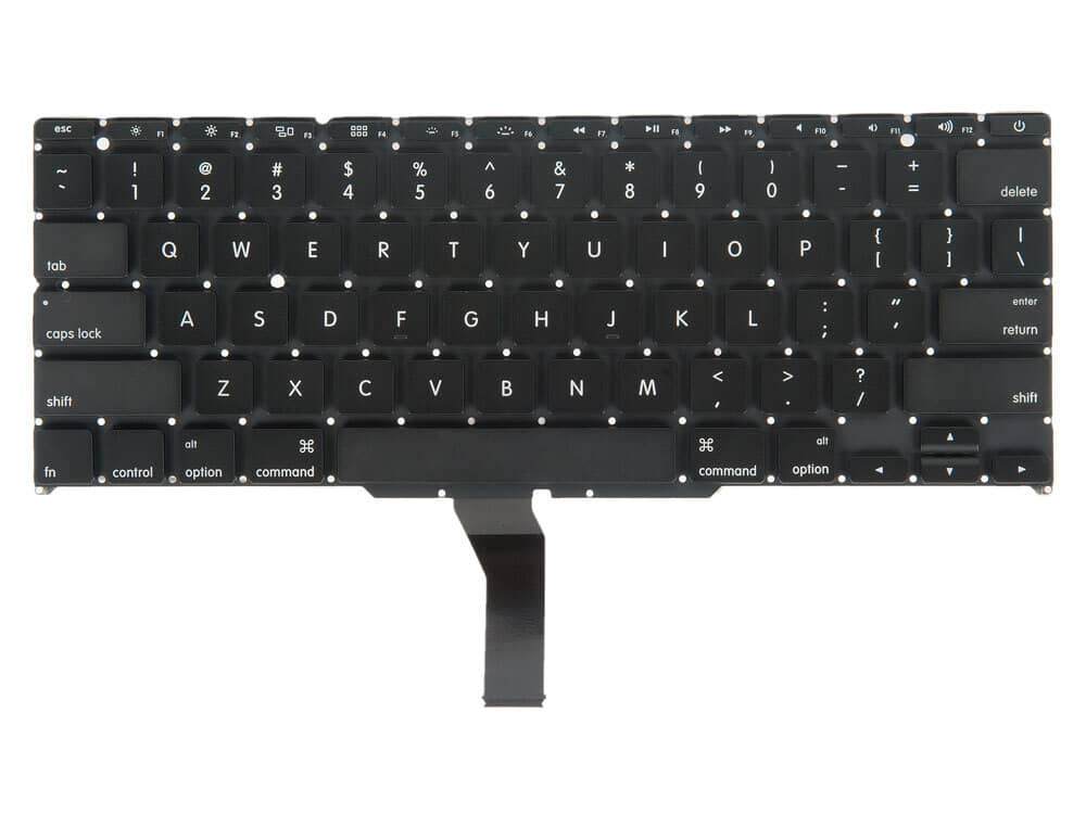 Клавиатура MacBook Air 11 A1370 A1465 Mid 2011 - Mid 2017 прямой Enter US / AA