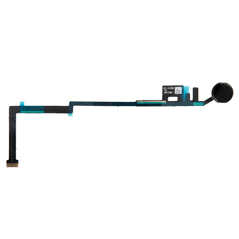 Кнопка HOME Touch ID в сборе iPad 5 (2017) / iPad 6 (2018) черный / 821-01017
