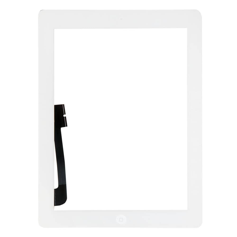 Тачскрин iPad 3 с кнопкой HOME / белый / AAA