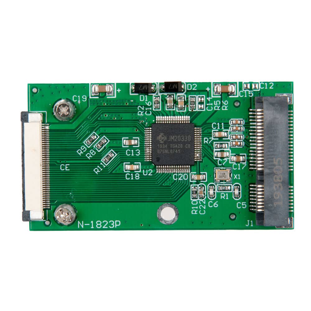 Переходник для SSD mSATA в разъем 1.8 CE ZIF / NFHK N-1823P