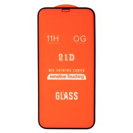Защитное 21D стекло 11H iPhone 12 / 12 Pro / черный