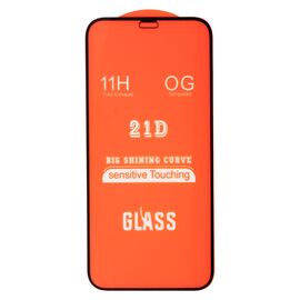 Защитное 21D стекло 11H iPhone 12 mini / черный