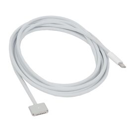 Зарядный кабель USB-C с магнитным разъемом MagSafe 3 Silver 2m / OEM