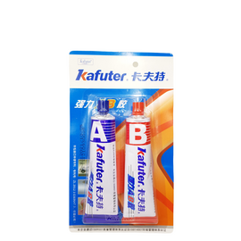 Клей двухкомпонентный акриловый Kafuter AB 70г.