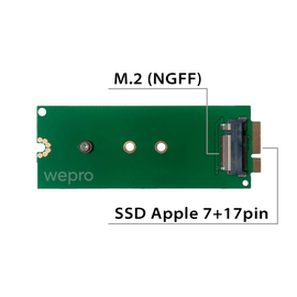 Переходник для SSD M.2 SATA на MacBook Pro / iMac Mid 2012 Late 2012 Early 2013 / NFHK N-2012G