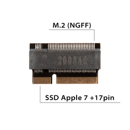 Переходник для SSD M.2 SATA на MacBook Pro / iMac Mid 2012 Late 2012 Early 2013 / NFHK N-2012P