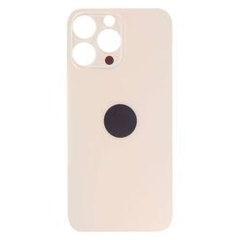 Заднее стекло iPhone 14 Pro Max Big Hole золотой