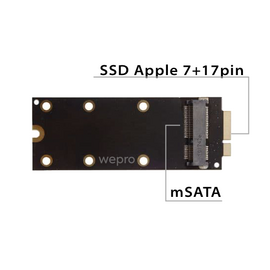 Переходник для SSD mSATA на MacBook Pro / iMac 2012 / NFHK N-2012MB