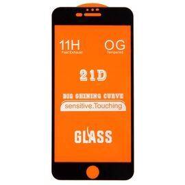 Защитное 21D стекло 11H iPhone 6 Plus / 6S Plus / черный