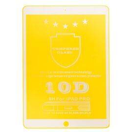 Защитное 9H стекло 10D iPad Air 3 / iPad Pro 10.5 / белый