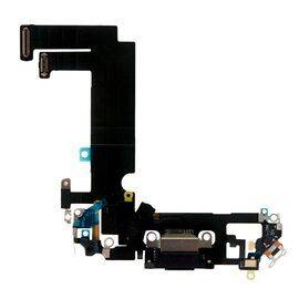 Шлейф зарядки нижний iPhone 12 mini черный / 821-02611 / разбор