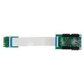 Переходник-удлинитель для SATA / 4 разъемов на M.2 A/E / NFHK N-1064YA N-1064YB