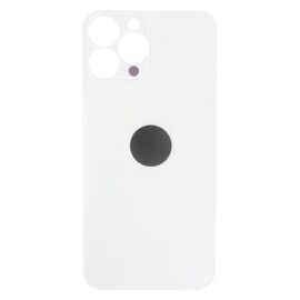 Заднее стекло iPhone 13 Pro Max Big hole белый