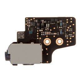 Аудио плата MacBook 12 Retina A1534 Early 2015 черная / 923-00413 820-4049-B