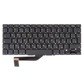 Клавиатура MacBook Pro 15 Retina A1398 Mid 2012 - Mid 2015 Г-образный Enter RUS РСТ / AAA