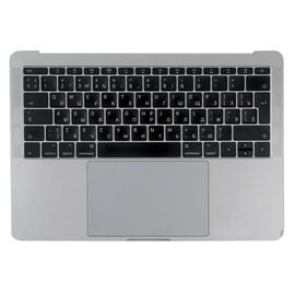 Топкейс с клавиатурой RUS РСТ трекпадом и АКБ A1713 MacBook Pro 13 Retina A1708 Space Gray / Б/У
