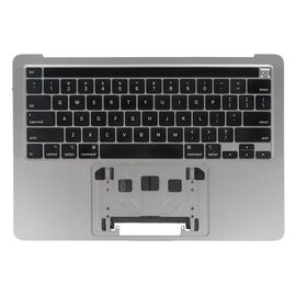 Топкейс с клавиатурой US и АКБ A1964 MacBook Pro 13 A2251 Mid 2020 Space Grey / Б/У