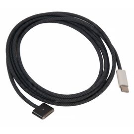 Зарядный кабель USB-C с магнитным разъемом MagSafe 3 Midnight 2m / OEM