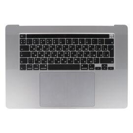 Топкейс с клавиатурой RUS РСТ трекпадом и АКБ A2113 MacBook Pro 16 Retina A2141 Space Grey / Б/У