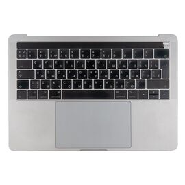 Топкейс с клавиатурой RUS РСТ трекпадом и АКБ A1819 MacBook Pro 13 Retina A1706 Late 2016 Mid 2017 Space Grey / Б/У