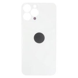 Заднее стекло iPhone 13 Pro Max Big hole белый