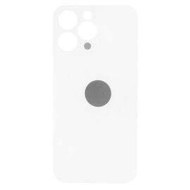 Заднее стекло iPhone 14 Pro Max Big Hole белый