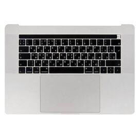 Топкейс с клавиатурой RUS РСТ трекпадом и АКБ A1953 MacBook Pro 15 Retina A1990 Silver / Б/У