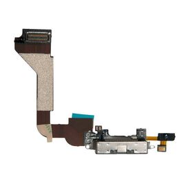 Шлейф зарядки нижний iPhone 4 черный / 821-1093