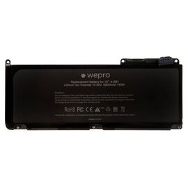 Аккумулятор WEPRO MacBook 13 A1342 / 6800mAh A1331 повышенной ёмкости