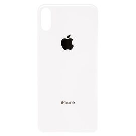 Заднее стекло iPhone XS серебристый
