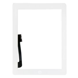 Тачскрин iPad 3 с кнопкой HOME / белый / AAA