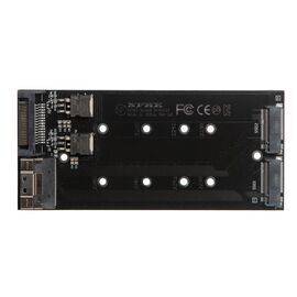 Переходник для 2 SSD M.2 NVMe для установки в SFF-8654 / NFHK N-8654K