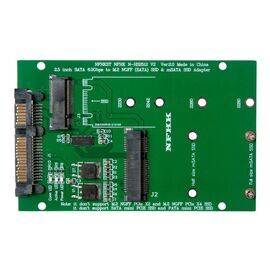 Переходник для SSD M.2 SATA / mSATA для установки в разъем 2.5 SATA3 / NFHK N-HS2512 V2