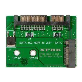 Переходник для SSD M.2 SATA для установки в разъем SATA3 / NFHK N-1835