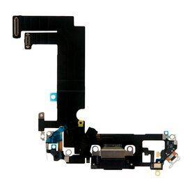 Шлейф зарядки нижний iPhone 12 mini черный / 821-02611 / разбор