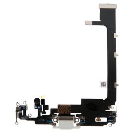 Шлейф зарядки нижний без контроллера iPhone 11 Pro Max белый / 821-02250