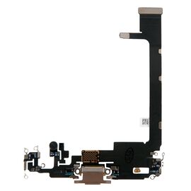 Шлейф зарядки нижний без контроллера iPhone 11 Pro Max золото / 821-02250