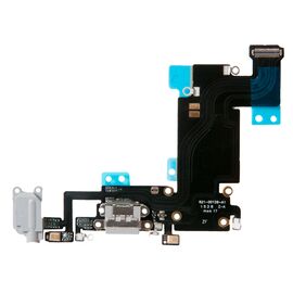 Шлейф зарядки нижний с аудио iPhone 6S Plus черный / 821-00126 / AAA