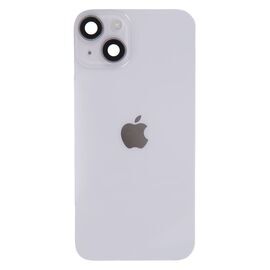 Задняя крышка в сборе с беспроводной зарядкой и шлейфами iPhone 14 фиолетовый / разбор