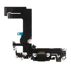 Шлейф зарядки нижний iPhone 13 mini черный / 821-03156 / разбор