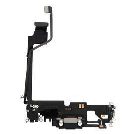 Шлейф зарядки нижний iPhone 12 Pro Max синий / 821-02541 / разбор