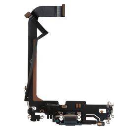 Шлейф зарядки нижний iPhone 13 Pro Max синий / 821-03241 / разбор