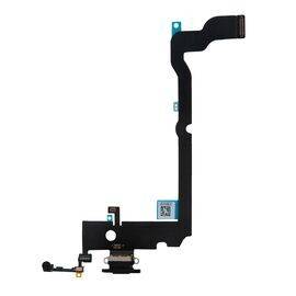 Шлейф зарядки нижний iPhone XS Max черный / 821-01415