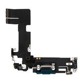 Шлейф зарядки нижний iPhone 13 голубой / 821-03154 / разбор
