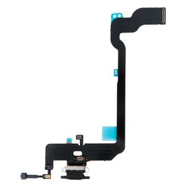 Шлейф зарядки нижний iPhone XS черный / 821-01363 / AAA