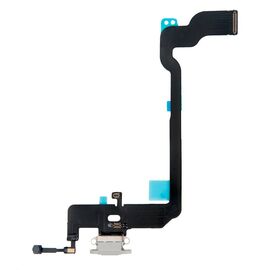 Шлейф зарядки нижний iPhone XS серый / 821-01363 / AAA