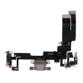 Шлейф зарядки нижний iPhone 14 фиолетовый / 821-03758-07 / разбор