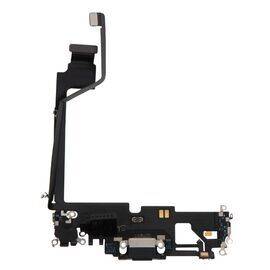 Шлейф зарядки нижний iPhone 12 Pro Max синий / 821-02541 / разбор