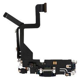 Шлейф зарядки нижний iPhone 14 Pro темно-фиолетовый / 821-03751-04 / разбор