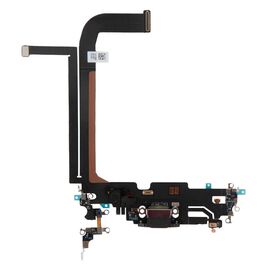 Шлейф зарядки нижний iPhone 13 Pro Max черный / 821-03241 / разбор